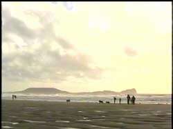 Llangennith beach